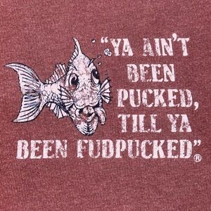 Comfort Colors Graphic T-Shirt Unisex Short Sleeve Fudpuckers Florida Small